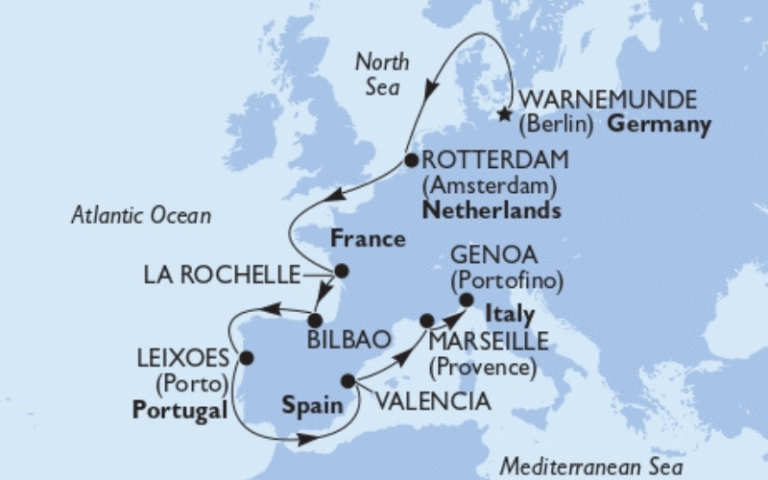 ¿Qué ruta elegir para tomar un crucero?