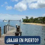 Bajar del crucero en un puerto: cuándo conviene y cuándo no