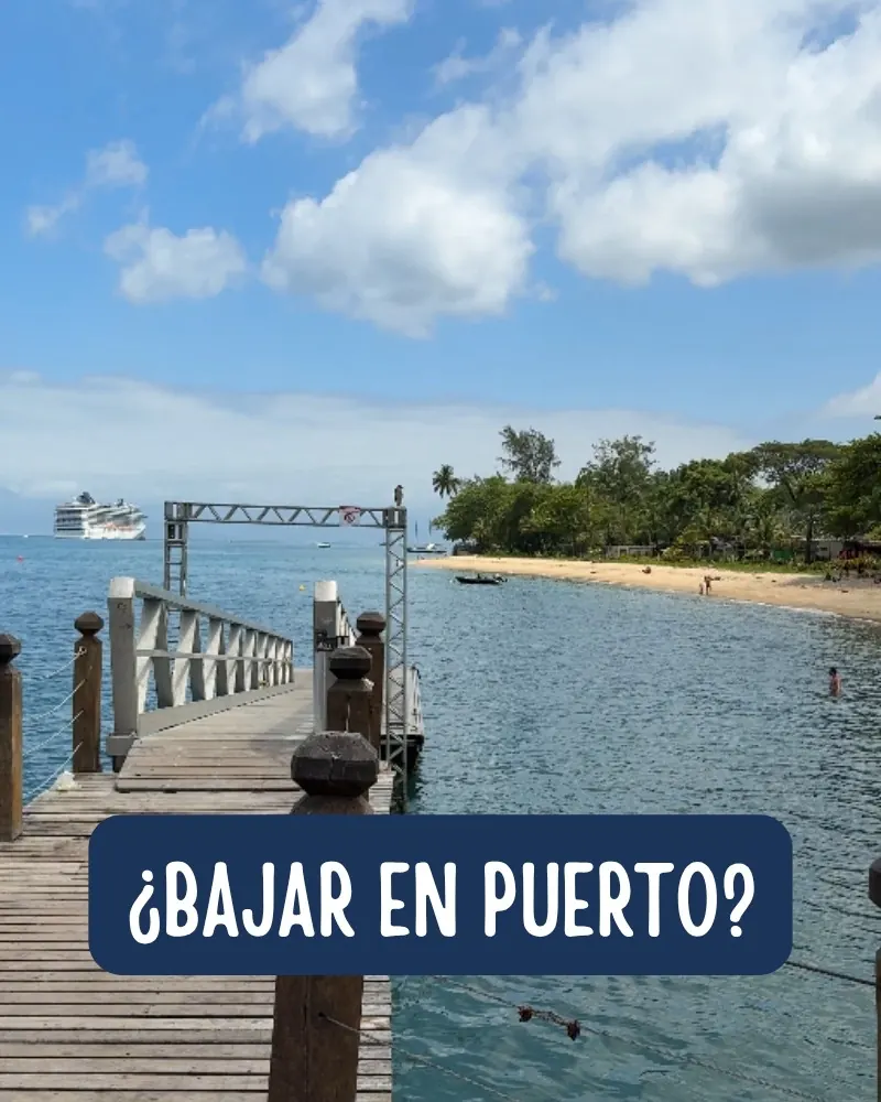 En este momento estás viendo Bajar del crucero en un puerto: cuándo conviene y cuándo no