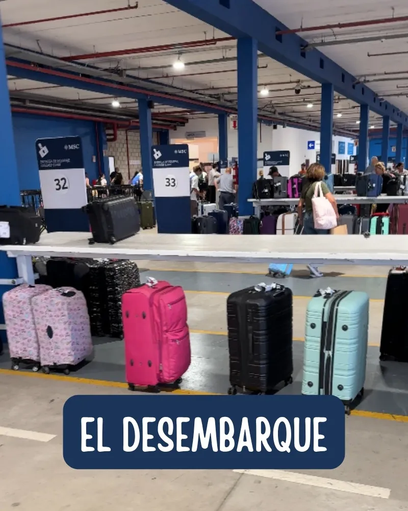 En este momento estás viendo Desembarque de un crucero: cómo es la última mañana