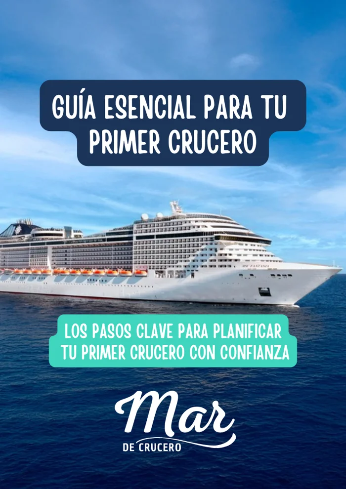 Portada de la Guía esencial para tu primer crucero, edición 2026