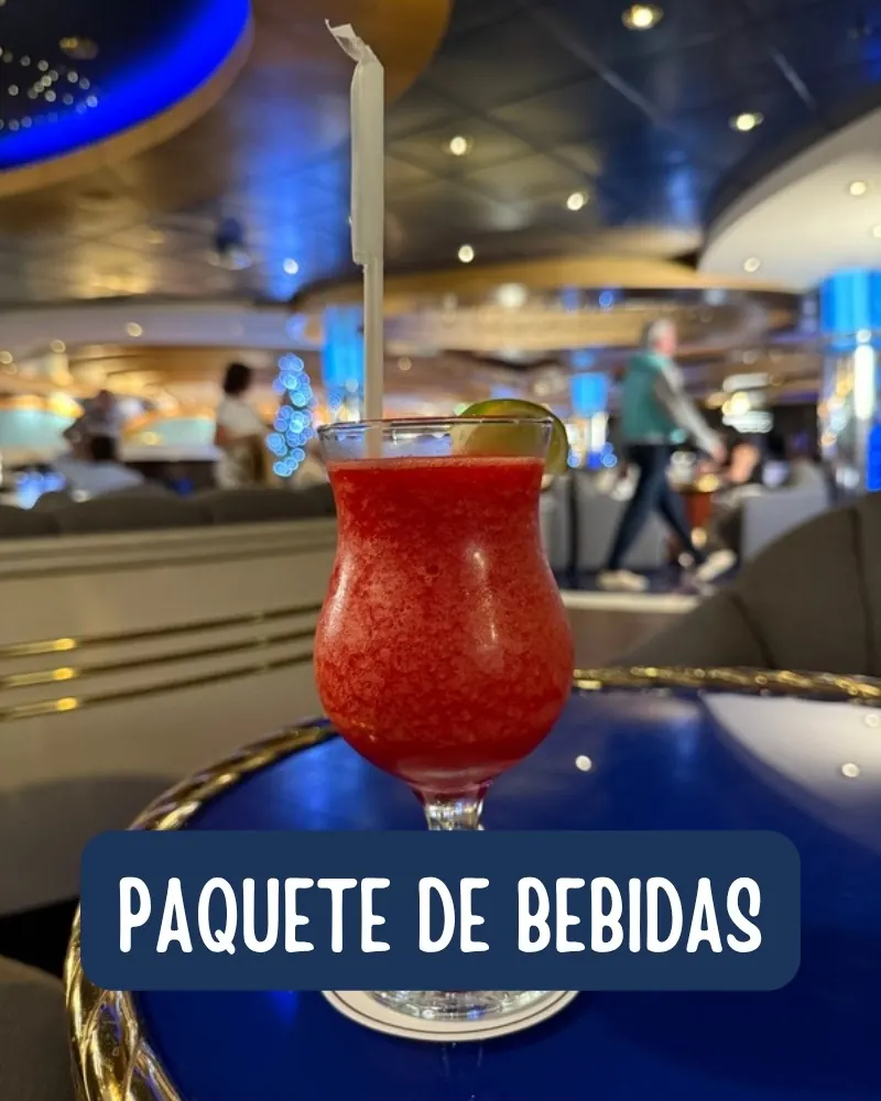 En este momento estás viendo Paquete de bebidas en un crucero: cuándo conviene y cuándo no