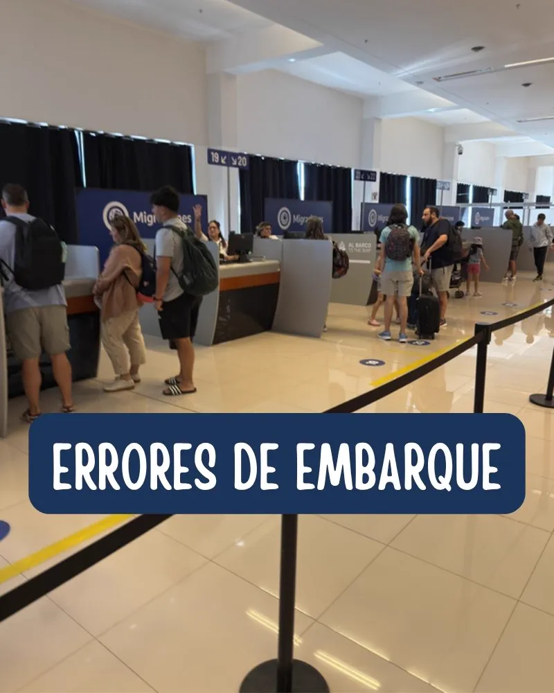 En este momento estás viendo Errores del día de embarque en un crucero (y cómo evitarlos)